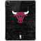 NBA Chicago Bulls Black Distressed iPad Pro 11in (2024) Clear Case