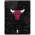 NBA Chicago Bulls Black Distressed iPad Pro 11in (2024) Clear Case