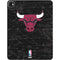 NBA Chicago Bulls Black Distressed iPad Pro 13in M4 (2024) Skin