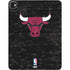 NBA Chicago Bulls Black Distressed iPad Pro 13in M4 (2024) Skin