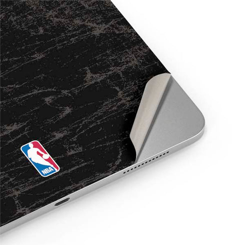 NBA Chicago Bulls Black Distressed iPad Pro 13in M4 (2024) Skin