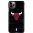 NBA Chicago Bulls Black Distressed iPhone Cases