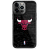 NBA Chicago Bulls Black Distressed iPhone Cases