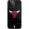 NBA Chicago Bulls Black Distressed iPhone 15 Pro Max Skin