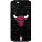NBA Chicago Bulls Black Distressed iPhone 15 Skin