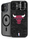 NBA Chicago Bulls Black Distressed iPhone 16 Plus Kickstand Case