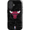 NBA Chicago Bulls Black Distressed iPhone 16 Plus Magsafe Impact Case