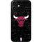 NBA Chicago Bulls Black Distressed iPhone 16 Plus Skin