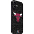 NBA Chicago Bulls Black Distressed iPhone 16 Plus Skin