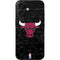 NBA Chicago Bulls Black Distressed iPhone 16 Skin