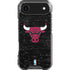 NBA Chicago Bulls Black Distressed iPhone 17 Air Clear Case