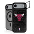 NBA Chicago Bulls Black Distressed iPhone 17 Air Kickstand Case