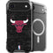 NBA Chicago Bulls Black Distressed iPhone 17 Air MagSafe Case
