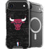 NBA Chicago Bulls Black Distressed iPhone 17 Air MagSafe Case