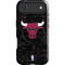 NBA Chicago Bulls Black Distressed iPhone 17 Air Magsafe Impact Case