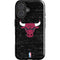 NBA Chicago Bulls Black Distressed iPhone 17 Impact Case