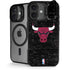 NBA Chicago Bulls Black Distressed iPhone 17 Kickstand Case