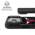 NBA Chicago Bulls Black Distressed iPhone 17 Pro Kickstand Case