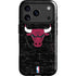 NBA Chicago Bulls Black Distressed iPhone 17 Pro Magsafe Impact Case
