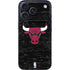 NBA Chicago Bulls Black Distressed iPhone 17 Pro Skin
