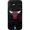 NBA Chicago Bulls Black Distressed iPhone 17 Skin