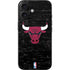 NBA Chicago Bulls Black Distressed iPhone 17 Skin