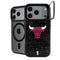 NBA Chicago Bulls Black Distressed iPhone 18 Pro Kickstand Case