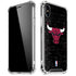 NBA Chicago Bulls Black Distressed iPhone X/XS Clear Case