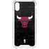 NBA Chicago Bulls Black Distressed iPhone XS Clear Case