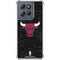 NBA Chicago Bulls Black Distressed Moto G Play 5G (2025) Clear Case