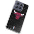 NBA Chicago Bulls Black Distressed Moto G Stylus 5G (2025) Clear Case