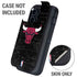 NBA Chicago Bulls Black Distressed Otterbox Defender iPhone Skin