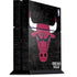 NBA Chicago Bulls Black Distressed PlayStation PS4 Skins