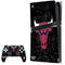 NBA Chicago Bulls Black Distressed PS5 Pro Bundle Skin