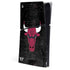 NBA Chicago Bulls Black Distressed PS5 Slim Digital Edition Console Skin