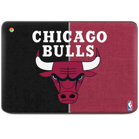 NBA Chicago Bulls Canvas HP Chromebook Skin