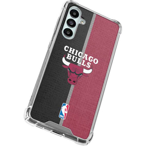 NBA Chicago Bulls Canvas Galaxy A16 5G Clear Case