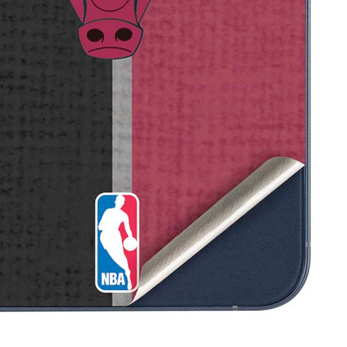 NBA Chicago Bulls Canvas Galaxy A35 5G Skin