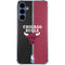 NBA Chicago Bulls Canvas Galaxy A55 5G Clear Case