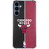 NBA Chicago Bulls Canvas Galaxy A55 5G Clear Case