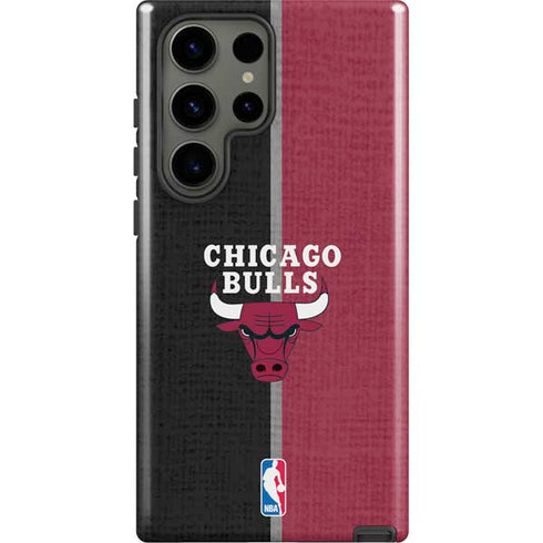 NBA Chicago Bulls Canvas Galaxy S23 Ultra Pro Case