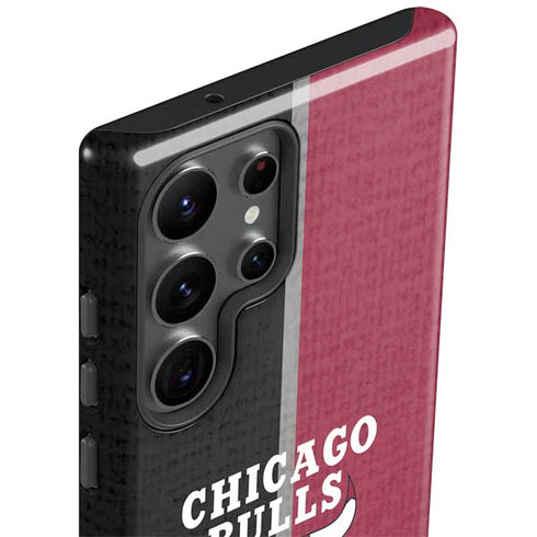 NBA Chicago Bulls Canvas Galaxy S23 Ultra Pro Case