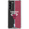 NBA Chicago Bulls Canvas Galaxy S24 FE Clear Case