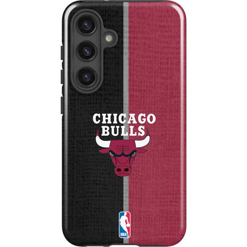 NBA Chicago Bulls Canvas Galaxy S25 Plus Impact Case