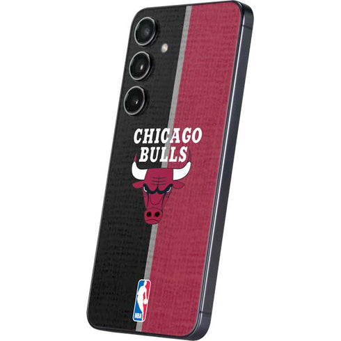 NBA Chicago Bulls Canvas Galaxy S25 Plus Skin