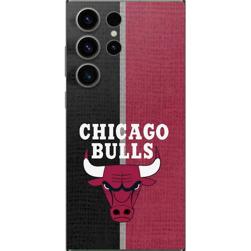 NBA Chicago Bulls Canvas Galaxy S24 Ultra Skin