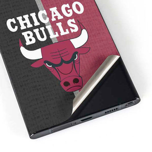 NBA Chicago Bulls Canvas Galaxy S25 Ultra Skin