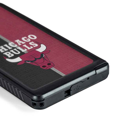 NBA Chicago Bulls Canvas Galaxy S24 Ultra Waterproof Case