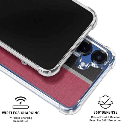 NBA Chicago Bulls Canvas Galaxy S25 Plus Clear Case