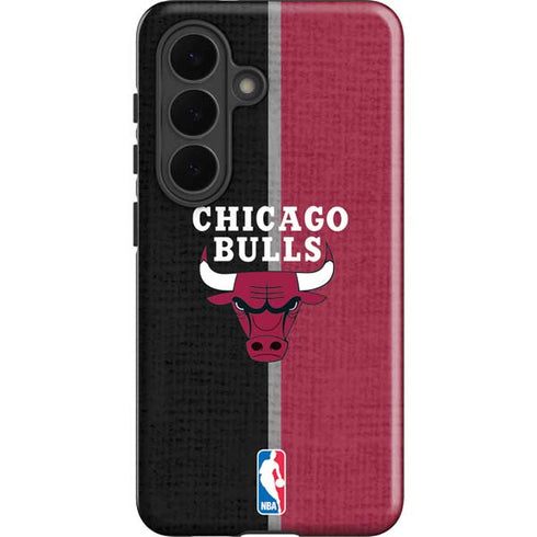 NBA Chicago Bulls Canvas Galaxy S26 Impact Case